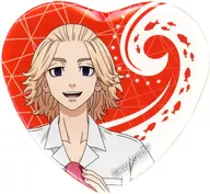 "Tokyo Revengers POP UP STORE in Hands Heart metal badge Sea Animals" by Manjiro SANO