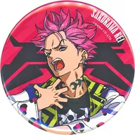 Kei Saruko (Bust Up) "Charisma Trading metal badge"