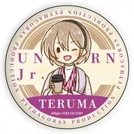 仲真テルマ 「缶バッジ ピタゴラスプロダクション 09.レトロカフェver. レトロアートイラスト」