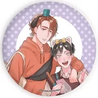 "Be-boy P! metal badge 02. Drawing Illustration" by unsmiling.