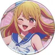 Rumi Hoshino (Ruby / Isshin) "Sugukoko Trading metal badge Marine Look Ver."