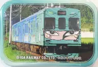 Iga Railway Series 200 (Green Ninja Train) Igatotsu metal badge "Iga Railway Iga Line 100-Anniversary Anniversary"