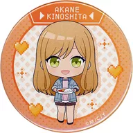 Akane Kinoshita "Yamada-kun to Lv999 no Koi o Suru ×SWEETS PARADISE Trading metal badge"