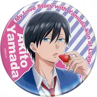 Yamada 秋斗 metal badge "Yamada-kun to Lv999 no Koi wo Suru ×SWEETS PARADISE"