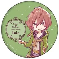 Luke Randolph : "The Handsome Prince Beauty and the Beast's Last Love metal badge 02. Graphic Art Illustration"