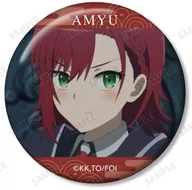Amu A : "Saikyō Onmyoji no Heterosekai Tengyoki Trading Scene photograph metal badge"