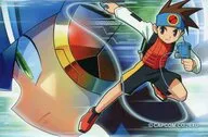 EXE3 Package Can Badge "Kappukuji Mega Man Battle Advanced Collection" e 3 Award