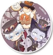 "Kyuketsuki Sugu Shinu 2 Trading metal badge Steam Punk" by Ronaldo & Doraluc & John