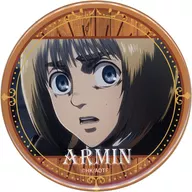 Armin Arlert (Scene photograph) 76 mm metal badge "DMM Scratch! After Training of Attack on Titan Research Corps" E-7 Prize