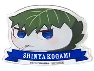 Shinya 狡噛 Official Chimi Character Acrylic Badge "Theater Version Psycho-Pass PSYCHO-PASS Providence" Original Popcorn Bag Purchase benefits