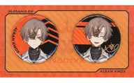 Alburne Knox metal badge set "Virtual YouTuber Nijisanji NIJISANJI EN" Noctyx New Outfit Goods