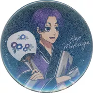 Reo Mikage "Blue Rock, Ma-tamu! Cafe COLLABORATIONCAFE POWERD BY AnimaxCafe + Trading Hologram metal badge"