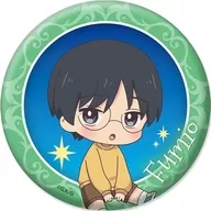 Fumio KOGA metal badge Petanko' Onarii Ginga'