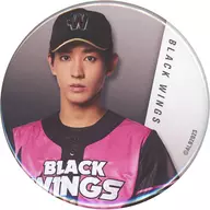 "『 ACTORS ☆ LEAGUE in Baseball 2023 』 Online KUJI (BLACK WINGS)" D-7 Prize by metal badge 頌利 Kondō