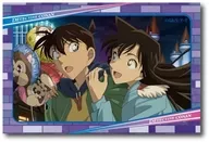 F. Shin'ichi KUDO & Morilan Square metal badge "CASE CLOSED"