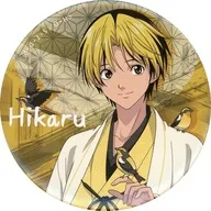 Hikaru Shindo / Bust Up metal badge "Hikaru no Go Dream metal badge flowers and birds Fugetsu" Challenge Award