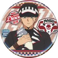 Mash Burned "Mashur -MASHLE - in E-DINER PUMP UP DINER TRADING metal badge"