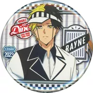 Rain Ames "Mashur -MASHLE - in E-DINER PUMP UP DINER TRADING metal badge"