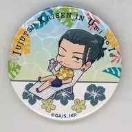 "Jujutsu Kaisen in SWEETS PARADISE Enoshima Branch (Uminoie) Trading metal badge A (Uminoie ver.)"