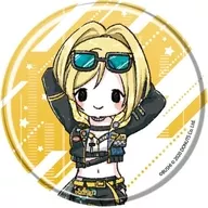 "D4DJ Groovy Mix Sasago 07.2 anniversary ver. (graph art illustration)" by Yuka Jennifer metal badge