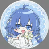 Roxy (mini / dress) 75 mm metal badge D-7 Prize for "KUJI Hikido Mushoku Tensho II ~ If you go to a different world, you will be serious ~ Wedding KUJI"