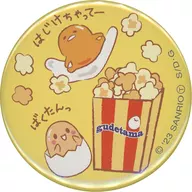 Popcorn "Gudetama 10th Anniversary Shop Secret metal badge"