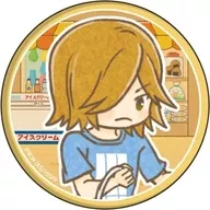 Hajime Aoyagi "YOWAMUSHI PEDAL LIMIT BREAK metal badge 19. Retro Art Illustration"