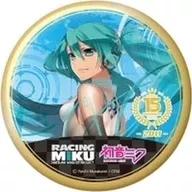 Hatsune Miku 2011 Ver. "Hatsune Miku GT Project Trading Okame Metallic metal badge"