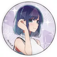 Akane KUROKAWA, "Suginoko Hologram metal badge (65 mm) 01. Outing ver. (drawing illustration)"