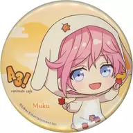 Muku Sakisaka "A3! (A3) ×animatecafe No. 9 Trading metal badge Otsukimi Usagi ver. A Group"