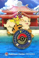 Pikachu & Gardi Logo Pins "Pokémon" Pokémon Center Limited to Okinawa