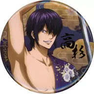 Shinsuke Takasugi (Bust-up) "Gintama Illustrated in Japanese dressing version. Trading metal badge"