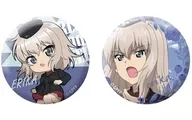 Hemi Erika metal badge 2 set "Girls und Panzer Last Chapter"