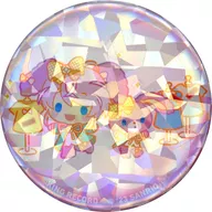 "Hypnosis Mic -Division Rap Battle - SANRIO NAKAYOKU EDIT 2023 Trading Hologram metal badge" by Amemura Random Number x Obon Ribon