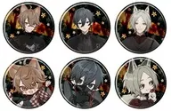 Conjunto de 6 tipos "Saw Can Badge 02. Hyakki Gakuto ver. (ilustração)"