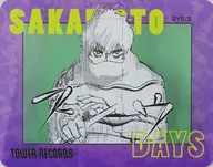 X(slus/有月)"SAKAMOTO DAYS×Tower Records复制原画展亚克力徽章收藏>