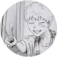 Hikaru (A) 76 mm metal badge "KUJI Hikido Hikari died Summer Online KUJI" D-1 Prize