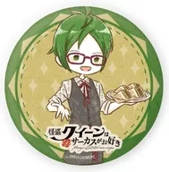 3. RD "Kaito Queen loves circus metal badge 02. Retro Art Illustration"