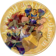 Bull Borgnine Hologram metal badge "eeo KUJI B - Legend! Battle Bee Daman" D Prize