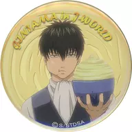 Hijikata Toushirou (mayo donburi) metal badge "Gintama in J-WORLD"