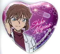 Miyano Shiho Heart Type metal badge "Detective Conan" Detective Conan Plaza Limited