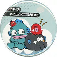 むつー・ハンギョドン 缶バッジ 「DMMスクラッチ! MUTUU×サンリオキャラクターズ」 E-6賞