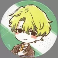 Meteor Natsui "& 0 (And 0) metal badge 01. Graph Art Illustration"