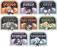 全8種セット 「BLEACH-ブリーチ- 千年血戦篇×サンリオキャラクターズ ポップアップストア in 東京キャラクターストリート おなまえプレートバッジ」