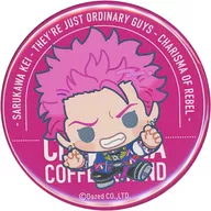 Kei Saruko "Charisma x Kyarabori! Blanc Chibi Character metal badge"