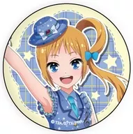 Ann FUKUHARA "Pretty Rhythm: Rainbow Live metal badge 01. Station Costume Ver. (drawing illustration)"