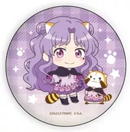 リリカ＆ラスカル 「らくだい魔女 フウカと闇の魔女×ラスカル 缶バッジ 01.公式イラスト」