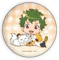 Khai & Rascal "Rakukan Majo Fuuka and the Dark Witch x Rascal Can Badge 01. Ilustração oficial."