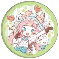 Koroleepochi (Green) "metal badge Virtual YouTuber Koroleepochi 01. Graph Art Illustration"
