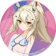 綾波(B) 缶バッジ 「アズールレーン 描き起こしイラスト 水着ver. 当たり付き一撃缶バッジコレクション」 